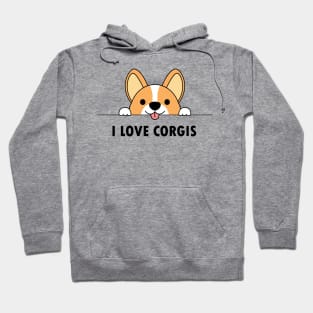 I Love Corgis Hoodie